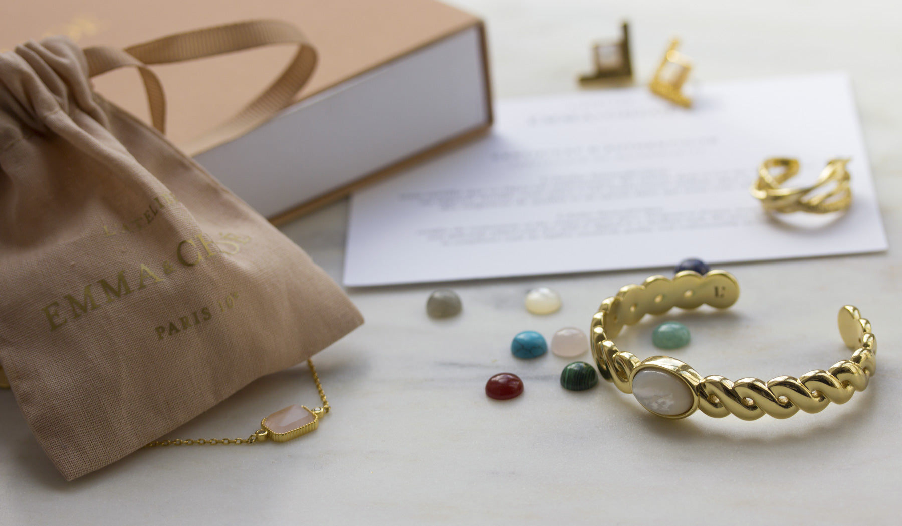 Bijoux Pierre Naturelle : Tendance de l'Été | Emma&Chloé